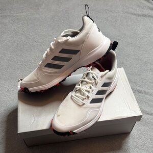 adidas White and Black Athletic Shoes